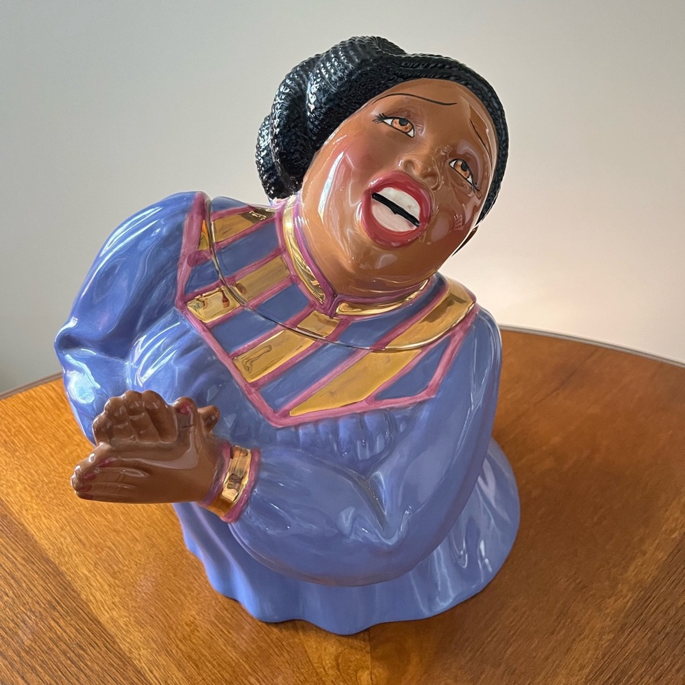 Vintage 1999 Clay Art Joyful Noise Cookie Jar